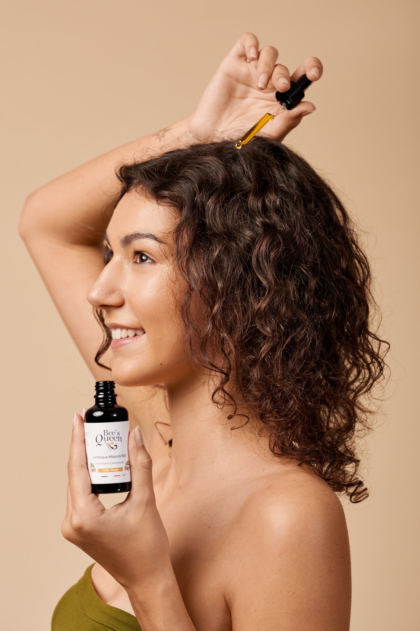 Huile de lentisque BIO – Soin peau & cheveux