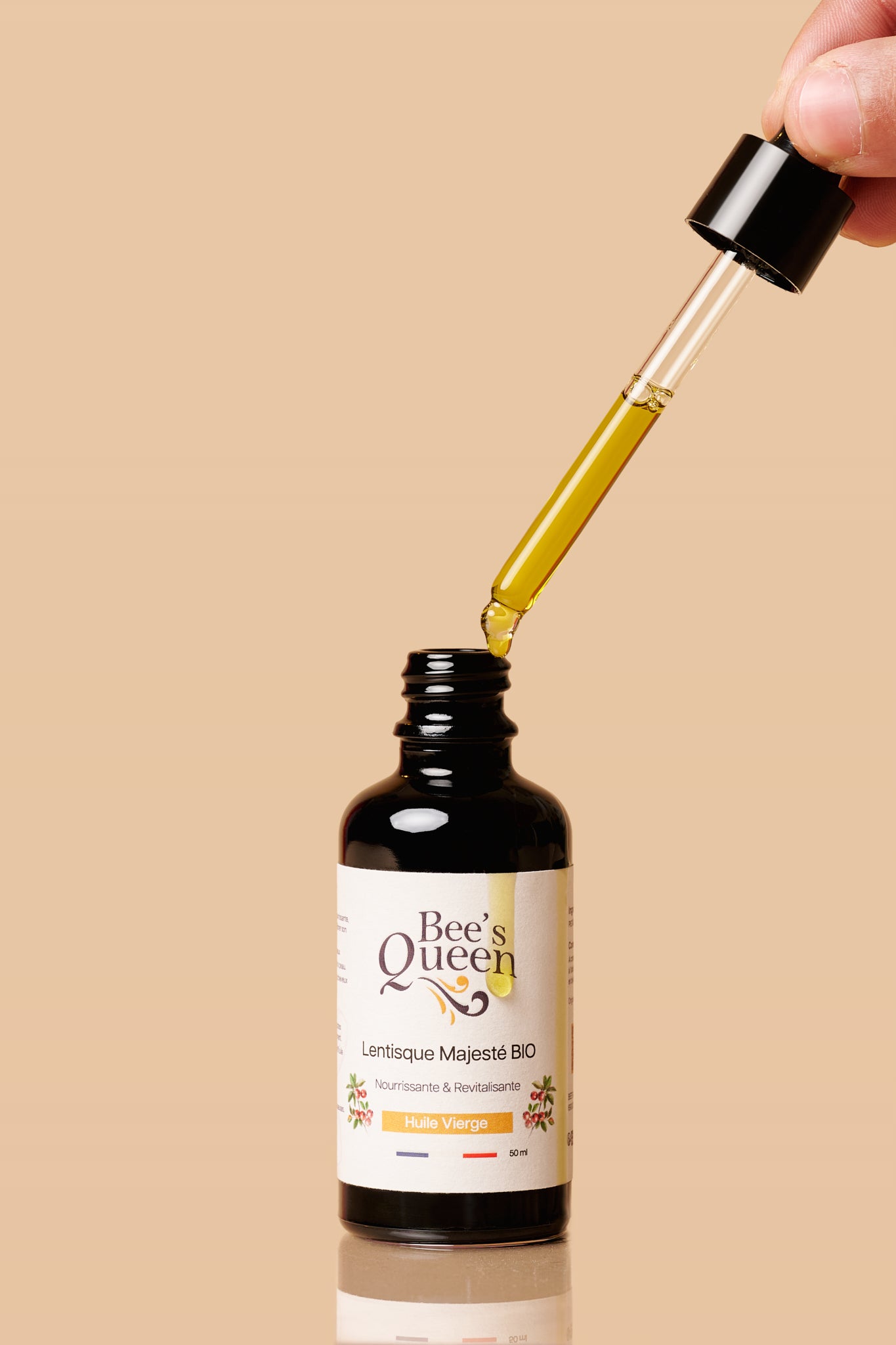 Huile de lentisque BIO – Soin peau & cheveux