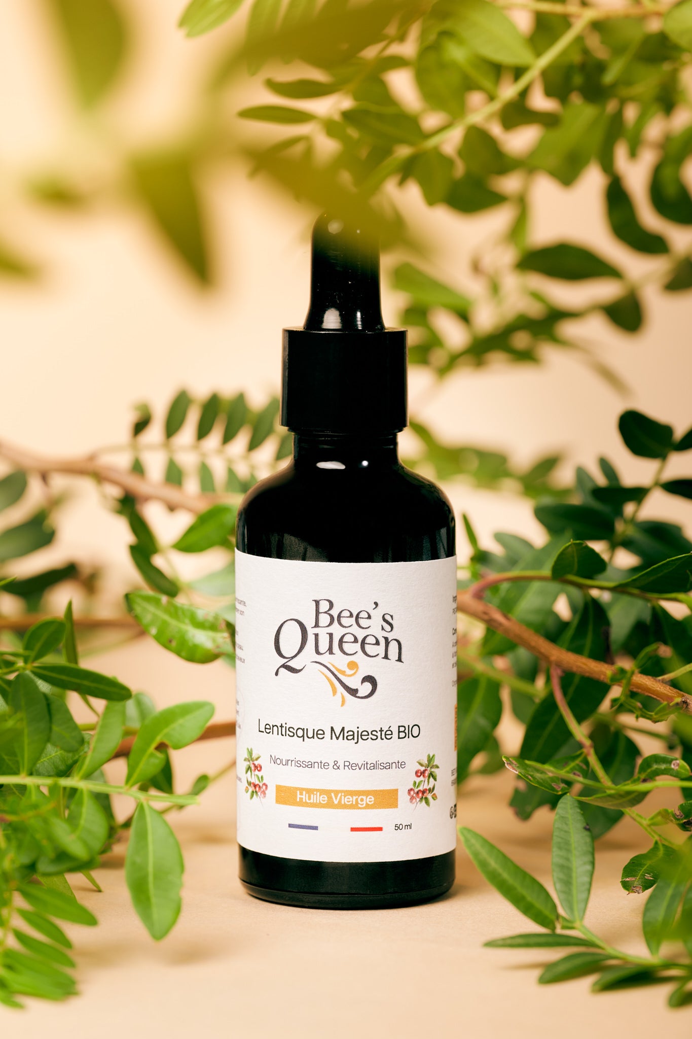 Huile de lentisque BIO – Soin peau & cheveux